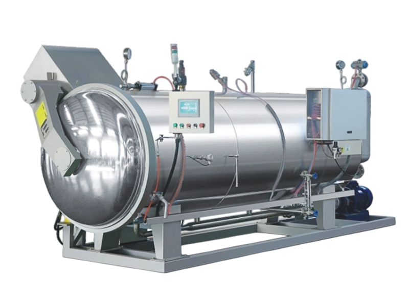 自動開門旋轉(zhuǎn)殺菌鍋